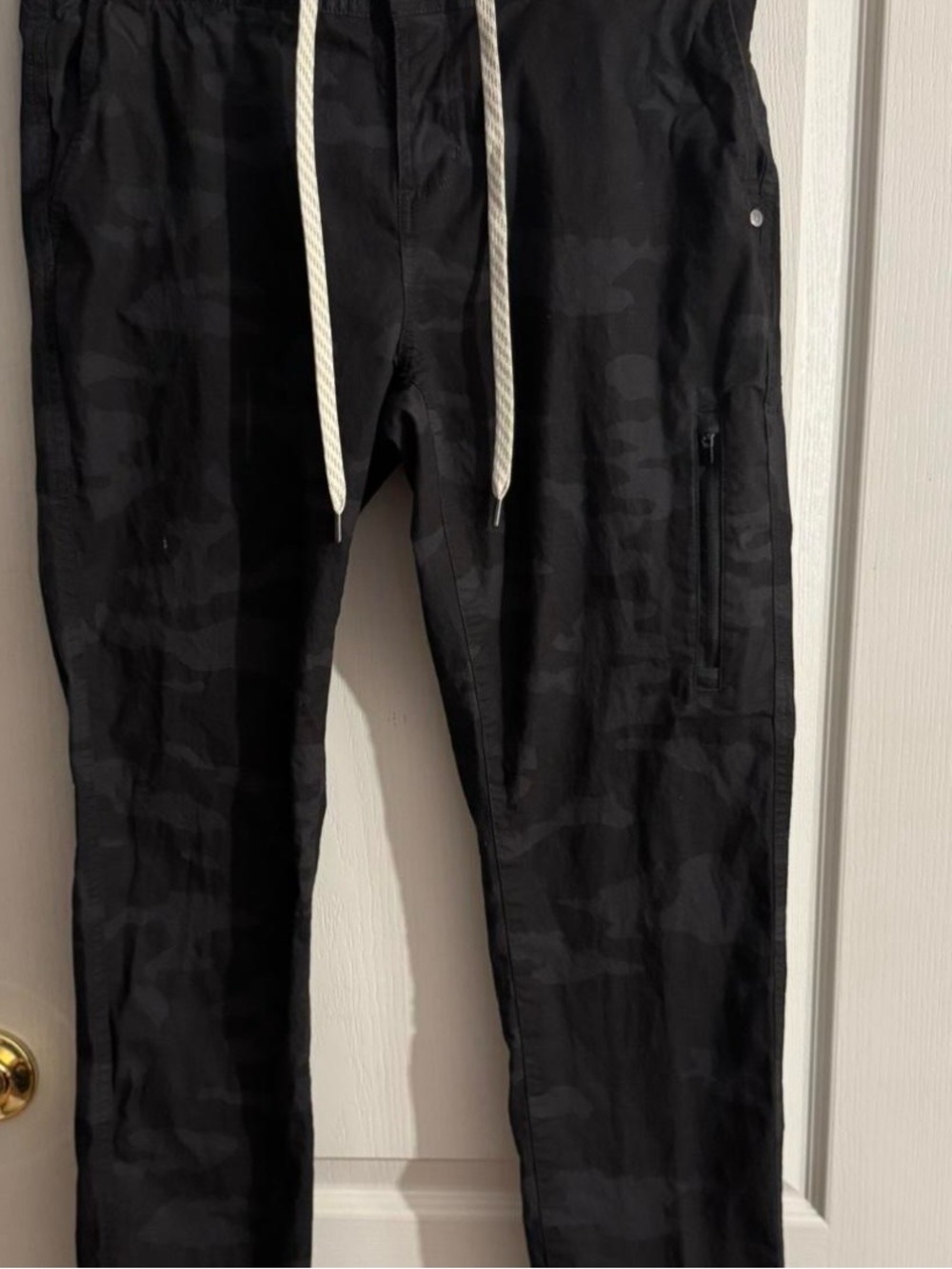 Vuori Black Camouflage Jogger Pants